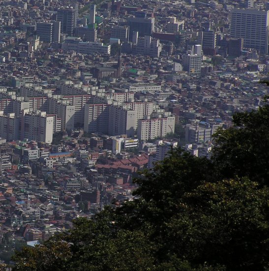 View from Mt. Bukhan